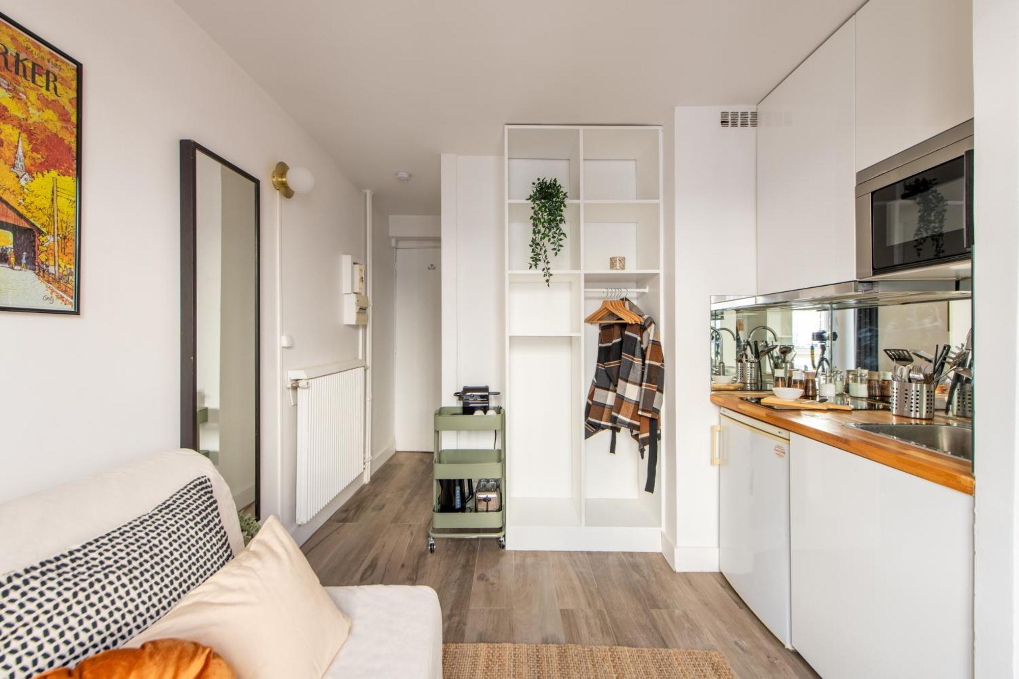 Cozy - Eiffel Tower - Sleeps 2p Appartement *